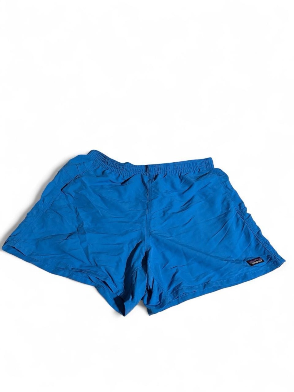 PATAGONIA Women's Shorts Size Medium Solid Blue